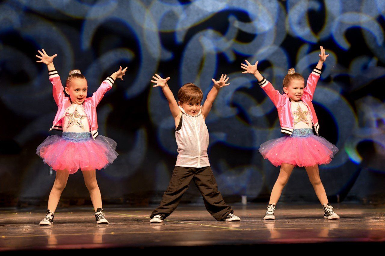 Girls Performing at Dance Expressions