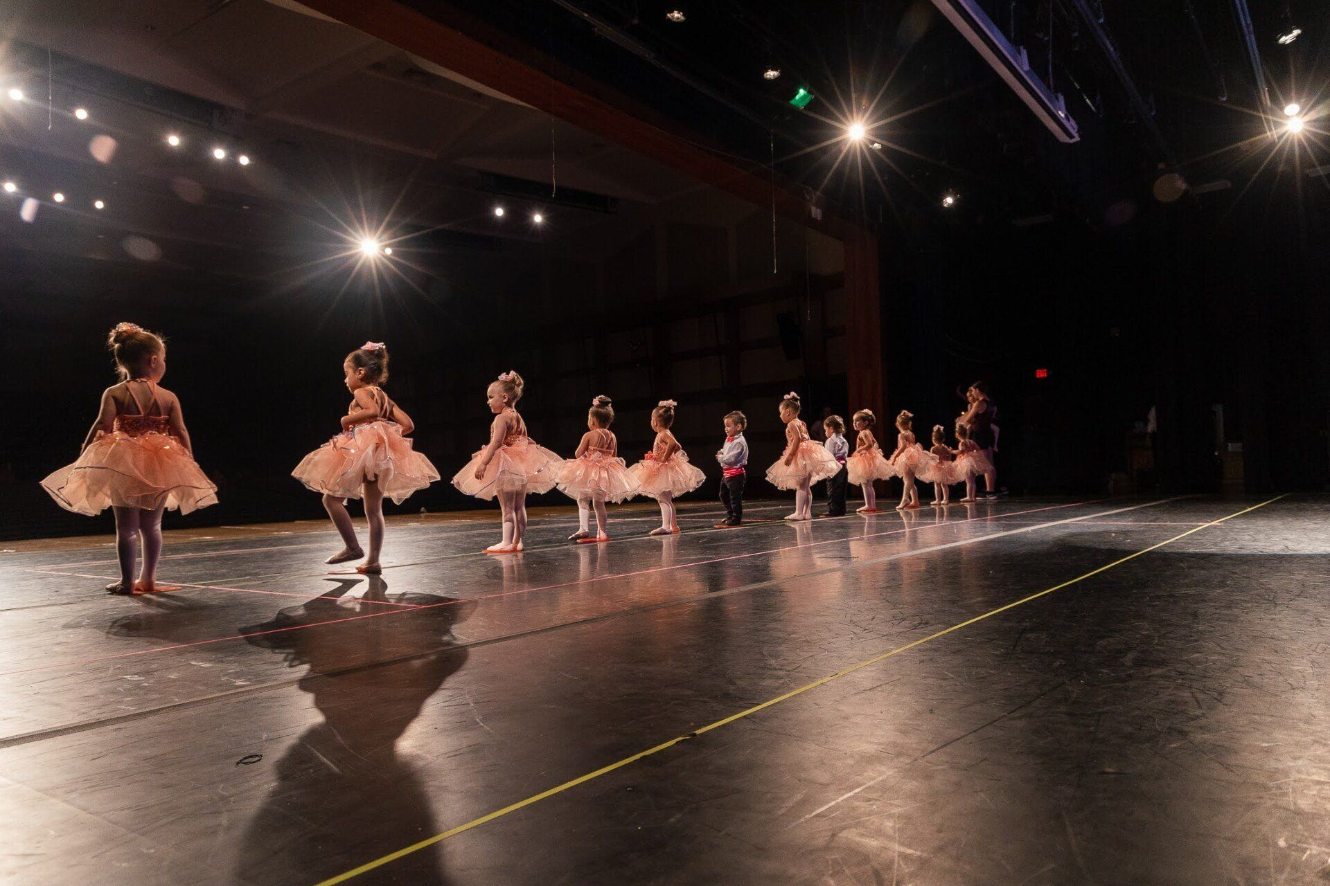 Little Girl Ballerina Dancers