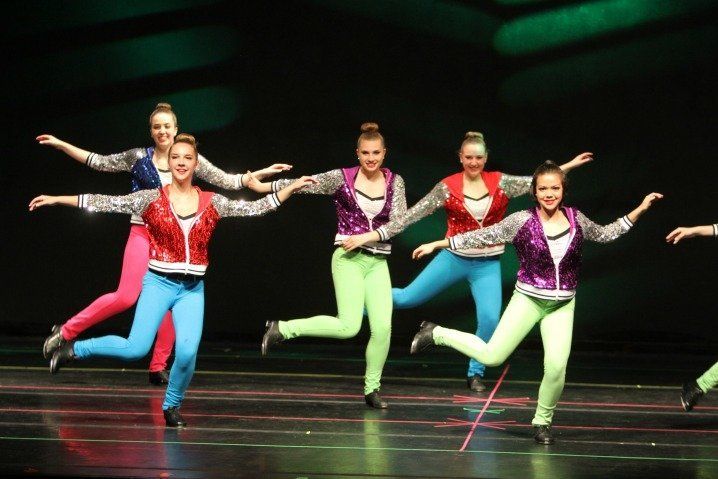 Five Hip Hop Dancers