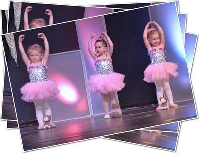 Three Child Ballerinas