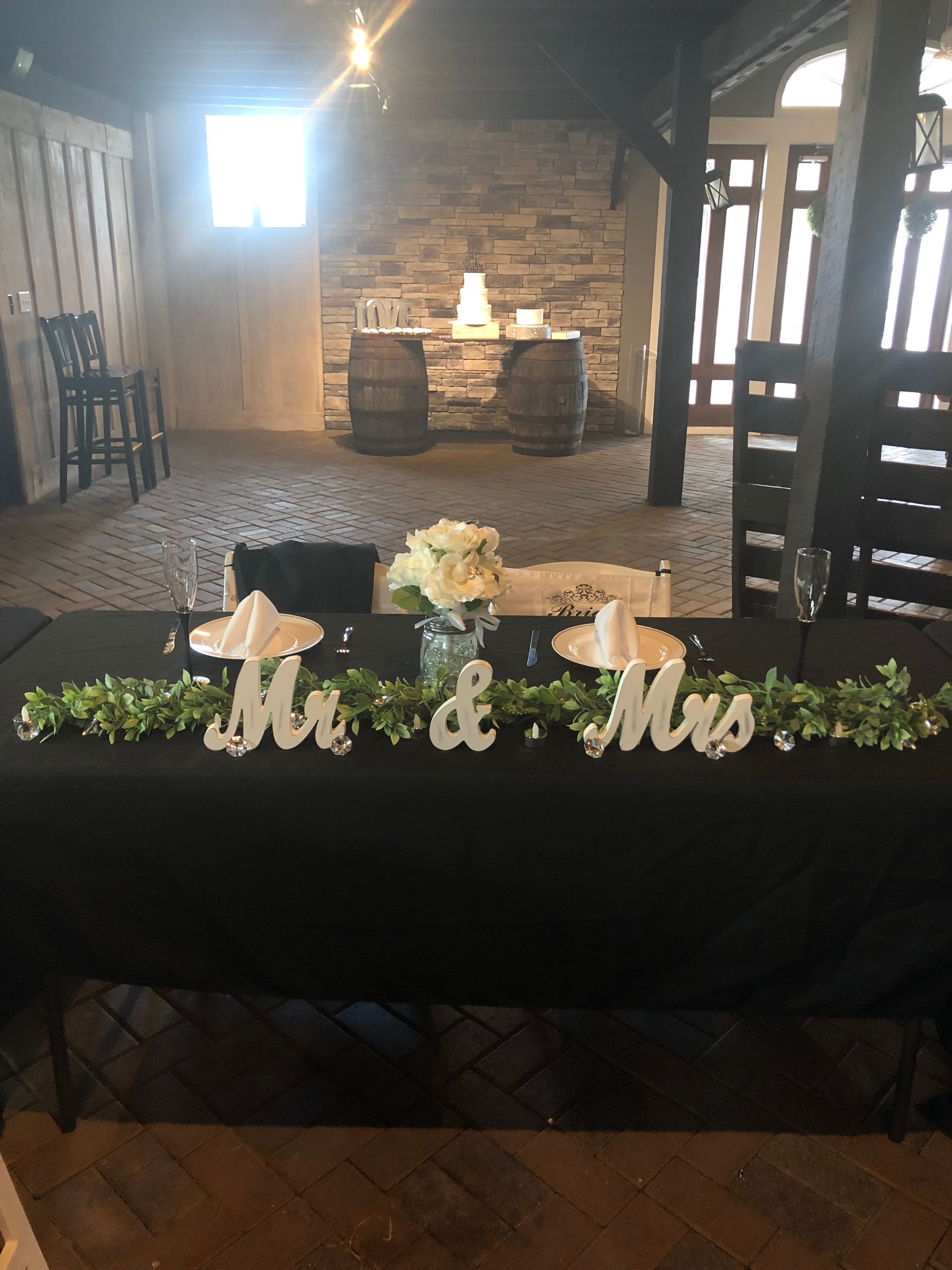 wedding reception at venue 912