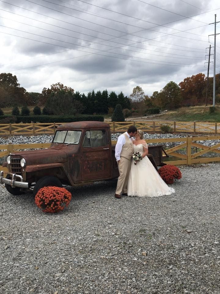 vintage truck at venue 912