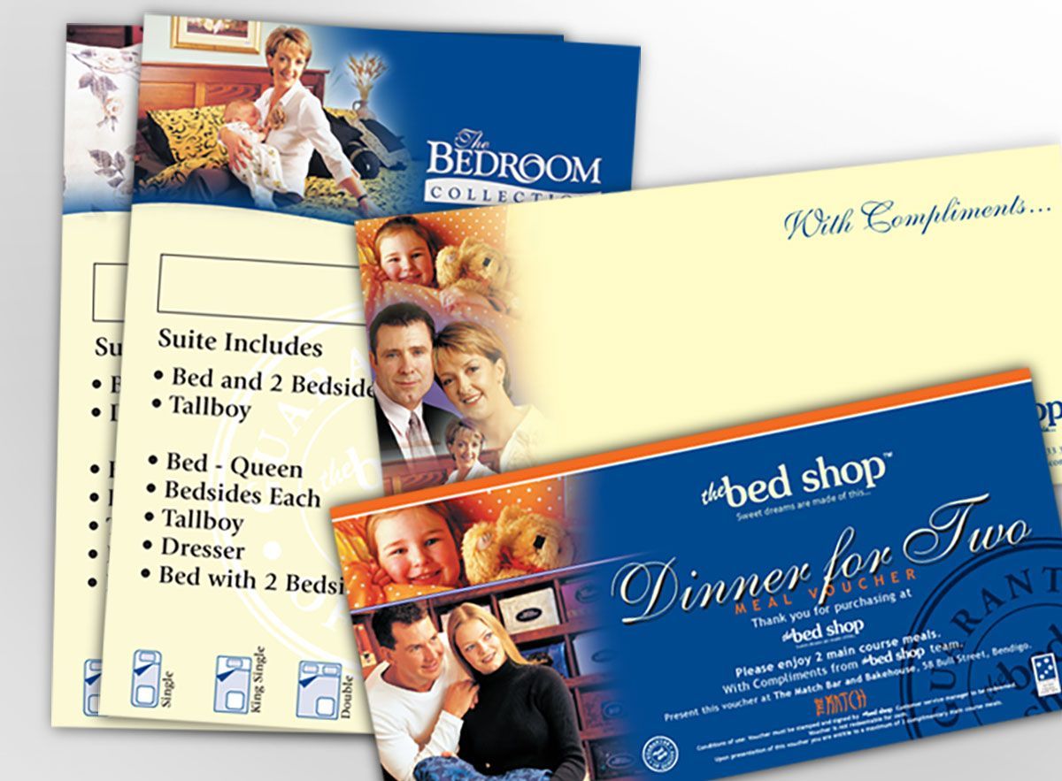 Signage, with comps, vouchers we can help!