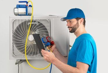 Technician Man Ac Repair