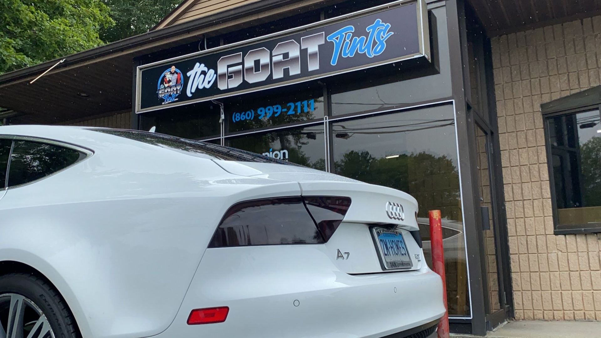 White Car — Enfield, CT — The Goat Tints