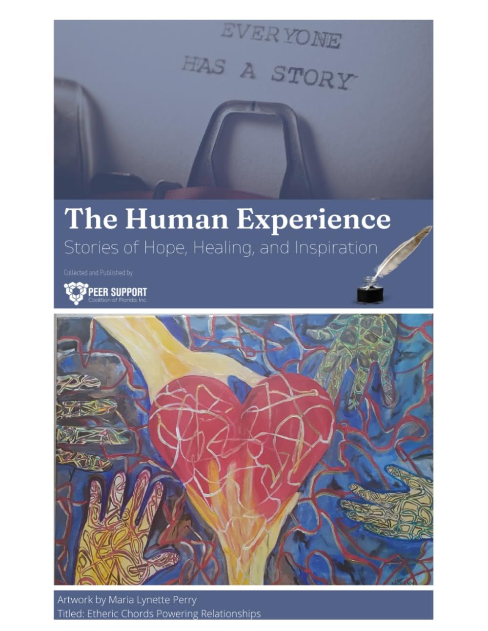 The cover of a book titled the human experience