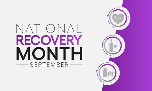 National recovery month is celebrated in september.