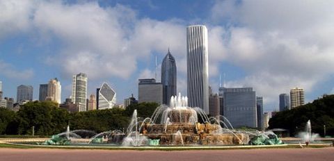 Chicago City Water Fountain