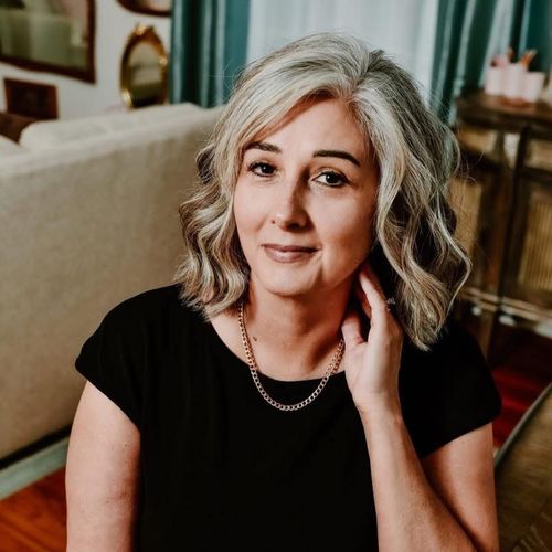  Computer and keyboard in the background.