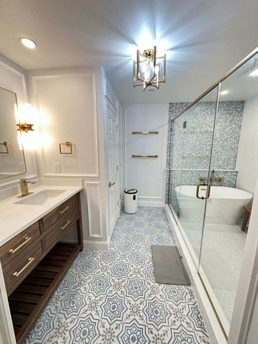 Bathroom remodeling Project in Finksburg MD