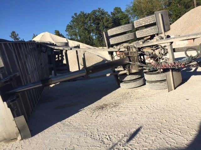 Rig Recovery —  Tipped Over Vehicle in Houston, TX