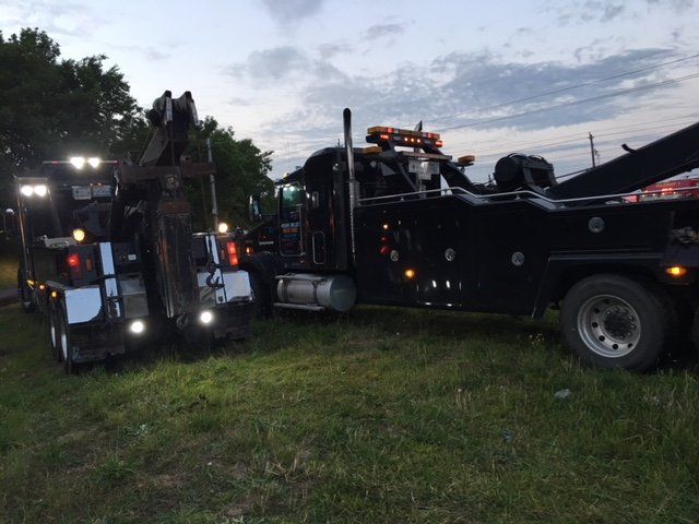 Heavy Duty Towing — Two Heavy Duty Trucks in Houston, TX
