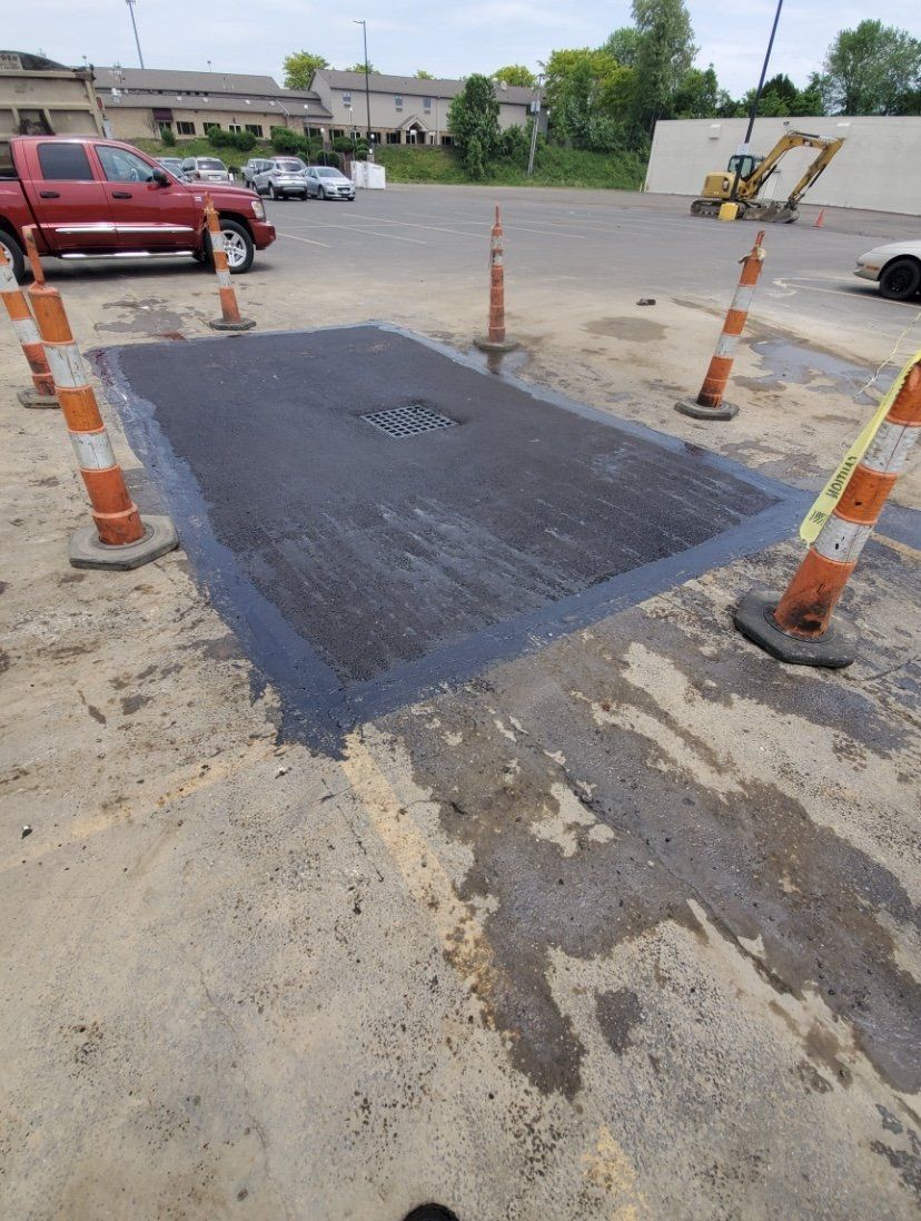 Road Stripping — Canton, OH — Milhoan Asphalt Maintenance Inc