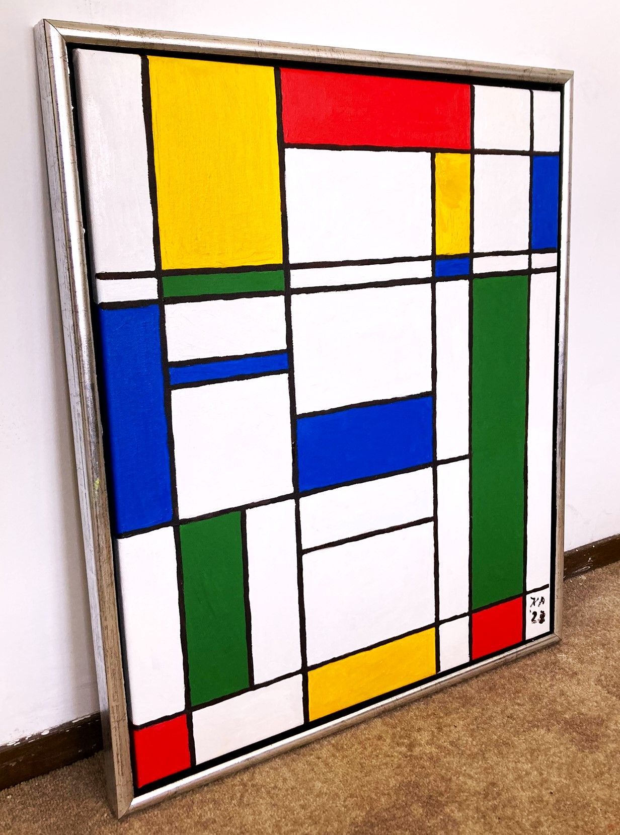 Olieverfschilderij, SEO, uniek design, Kunst, Karel Puts