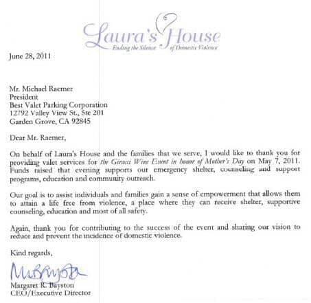 Laura's House Letter