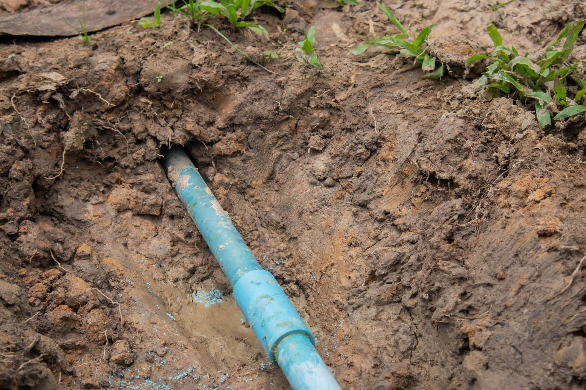 Digging to repair plumbing in the house near Dallas-Fort Worth area