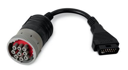 A close up of a connector on a white background