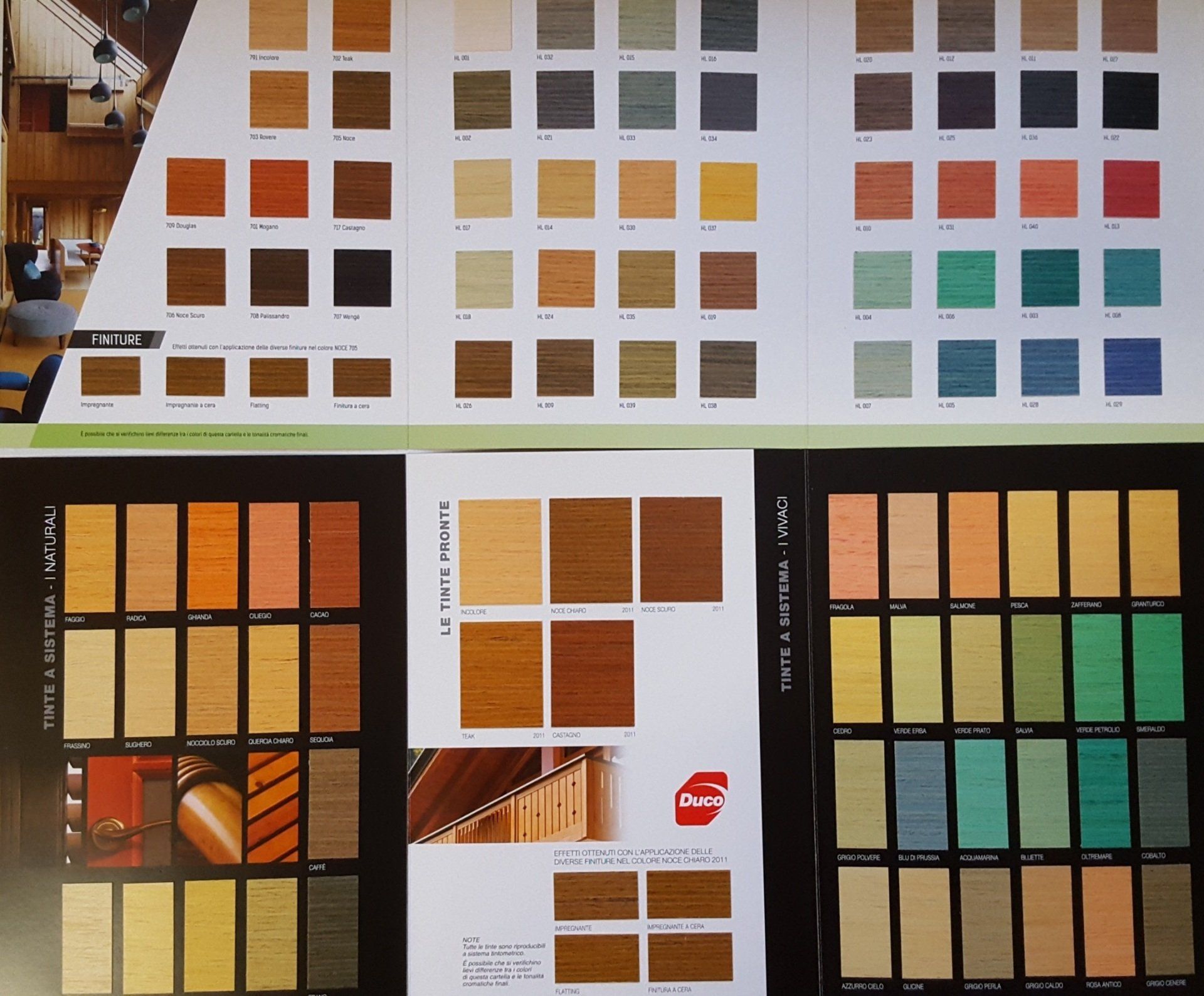 campioni di colori per vernici