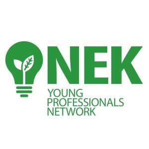 Green NEK Young Professionals Network logo: lightbulb with a plant inside.