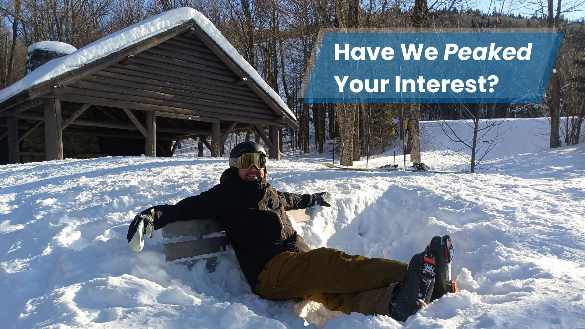 The snow in the Vermont's Northeast Kingdom is really that good. 