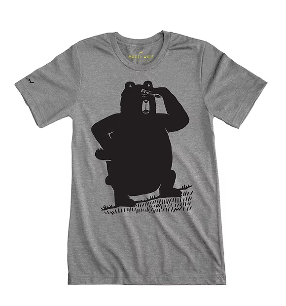 Hand printed art and clothing from Magic Wolf Co makes a perfect gift this holiday!