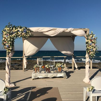 Destination Wedding Band in Puglia - Francesca Gramegna Music - Ceremony @Coco Beach - Polignano A Mare