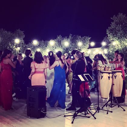 Destination Wedding Band in Puglia - Francesca Gramegna Music - Party Band @ Masseria Don Luigi - Fasano