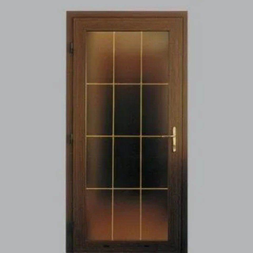 Portoncino color rovere medio