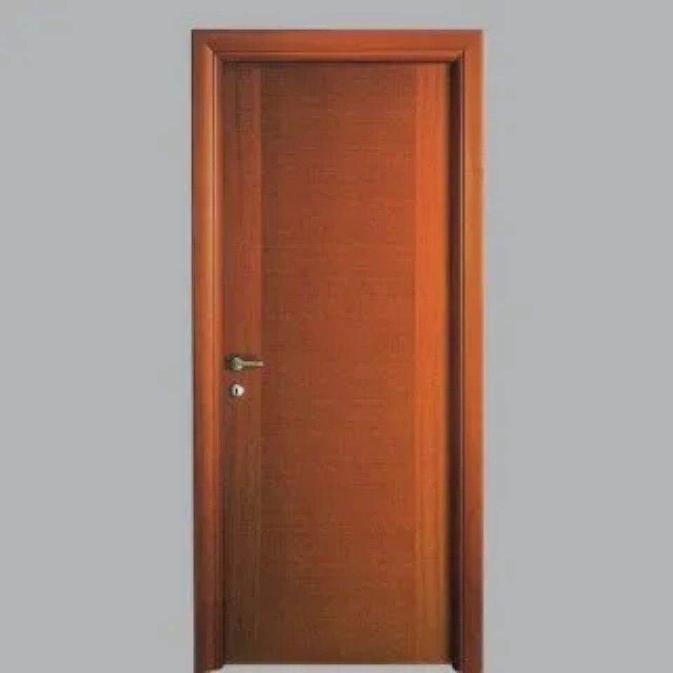 Porta ad anta cieca con venature del legno differenziate