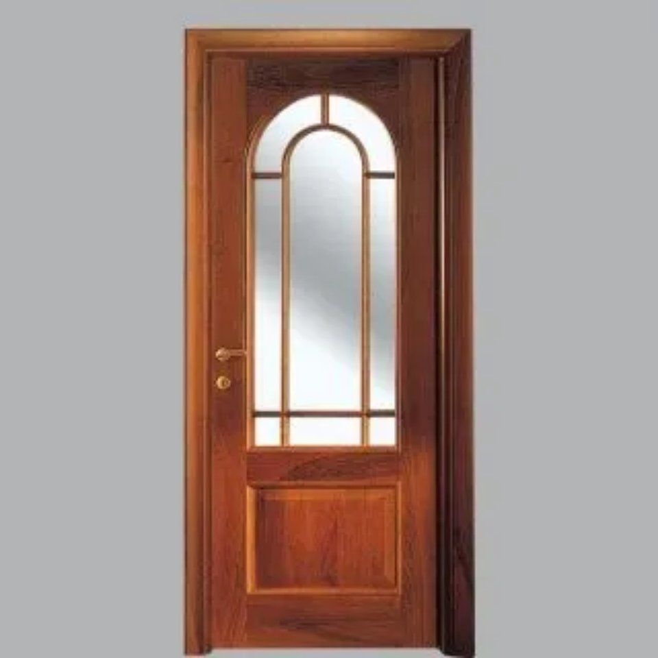 Porta con cristallo satinato