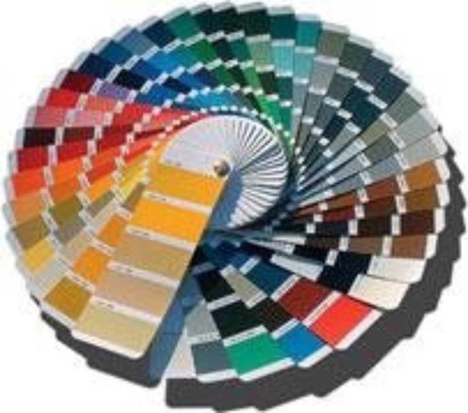 Palette di colori per persiane