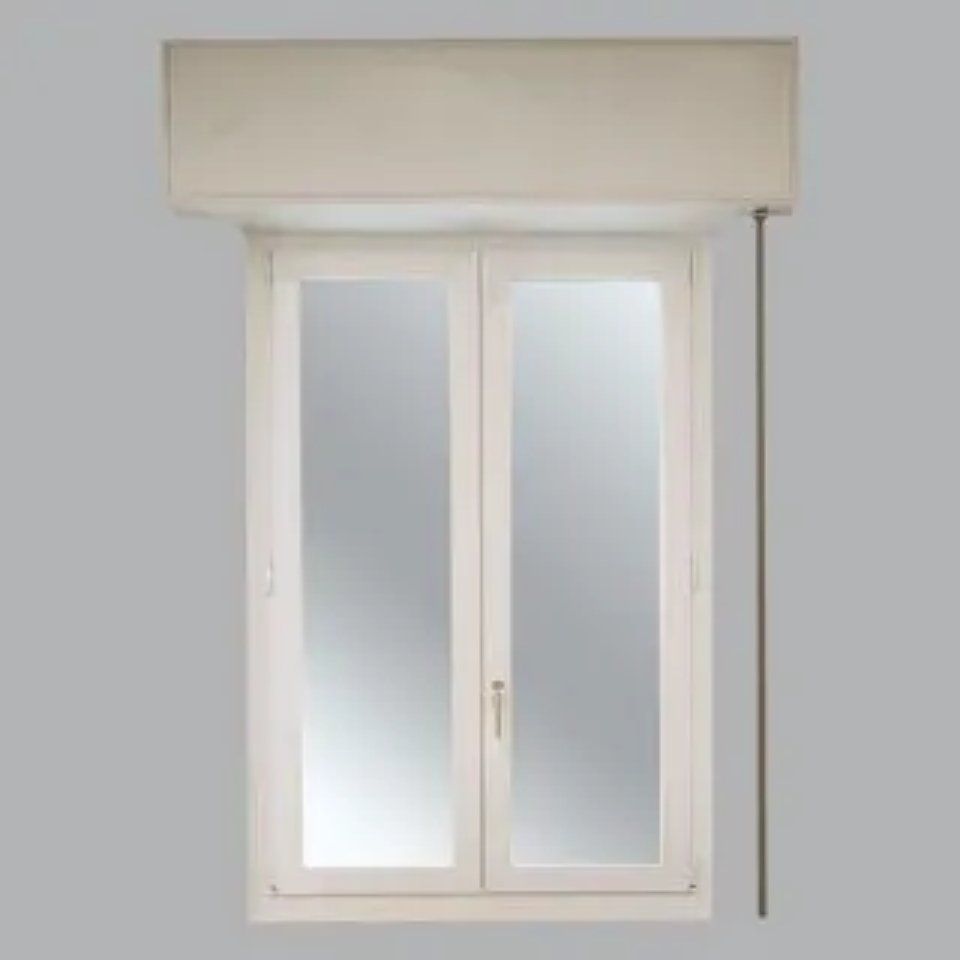 Finestra a due ante bianca