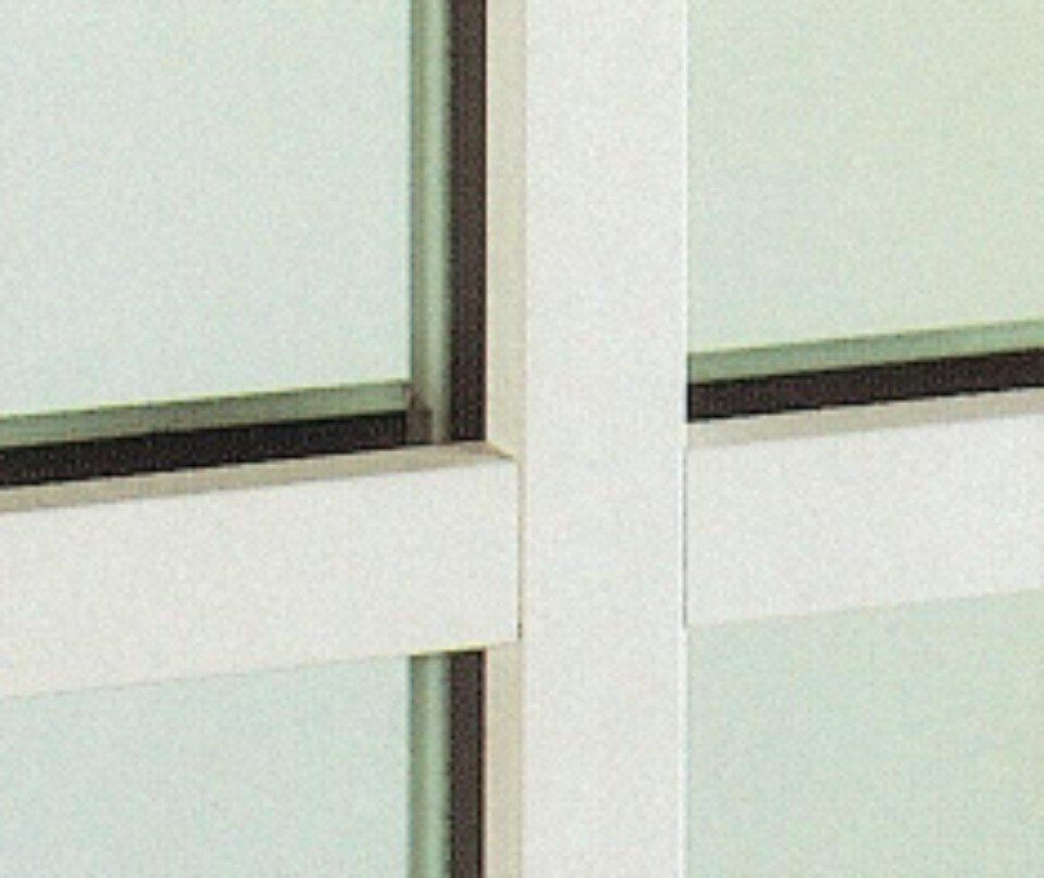 Inglesine esterno vetro in PVC.