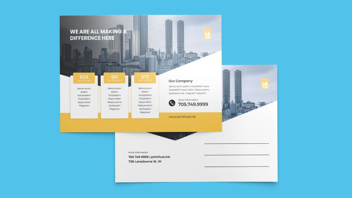 An easel with a picture on it on a pink background.