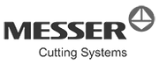 A black and white logo for messer cutting systems