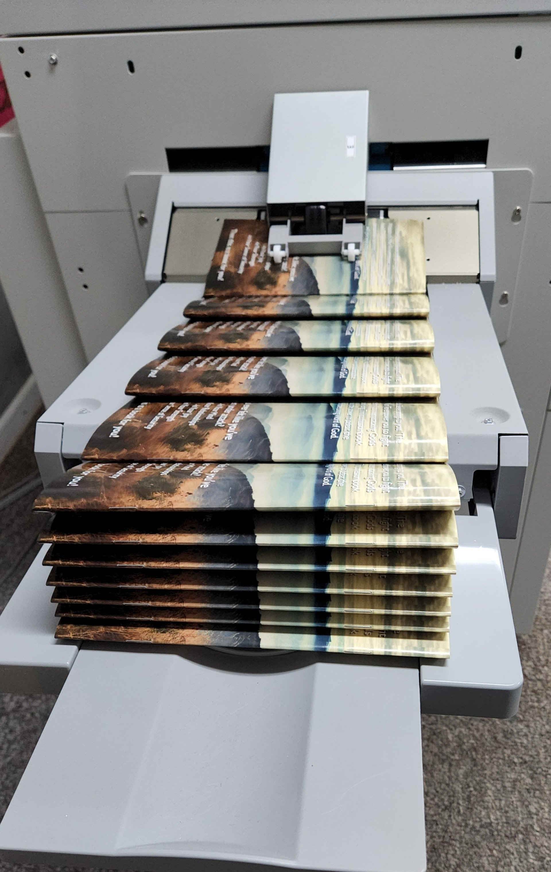 Handout Paper Piles – Tecumseh, MI – D Printer Inc.