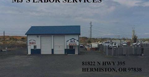 Mj's Labor Services Office ─ Hermiston, OR ─ MJ’s Labor Services, Inc.