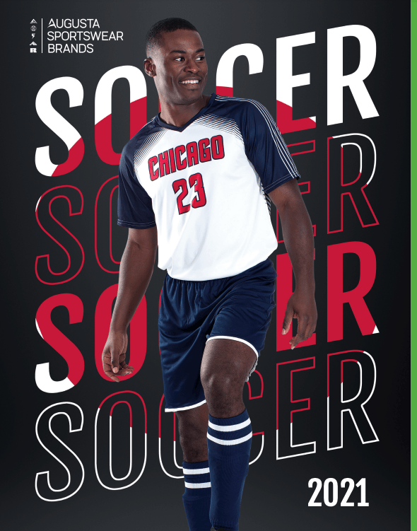 A soccer player with the number 23 on his jersey