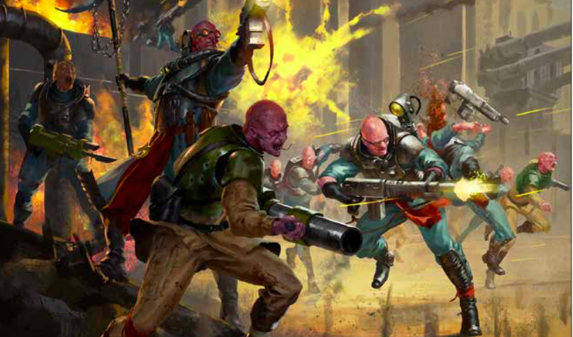 40K Genestealer Cult art

