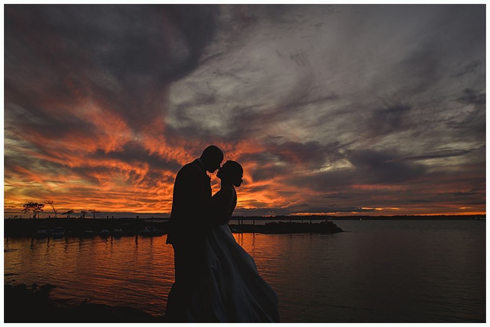An Amarantes Sea Cliff Wedding