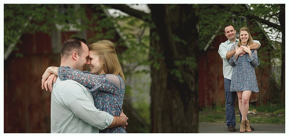 Bride in a white lace dress with veil, smiling, holding a bouquet of burgundy and green flowers.