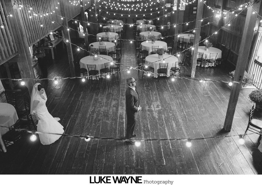 Wedding party in formal attire poses outdoors on a sunny day.