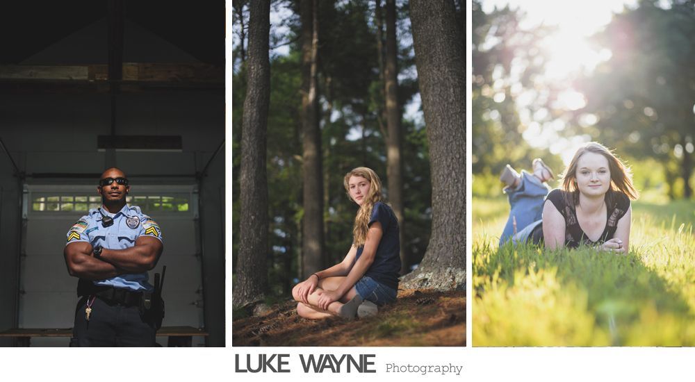 Blonde woman wearing veil, in wedding dress, looking at the camera with two different facial expressions: neutral and smiling.