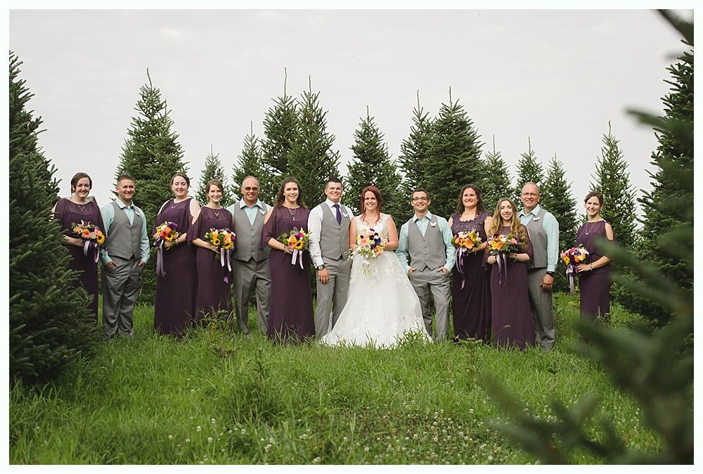 Diamond engagement ring on yellow flower in tall grass.