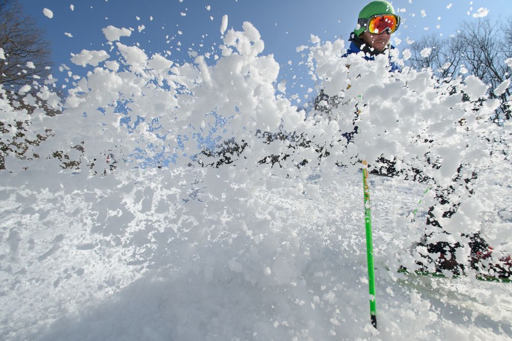 Wedding ceremony: Bride and groom exchanging rings, then kissing in front of large arched window.