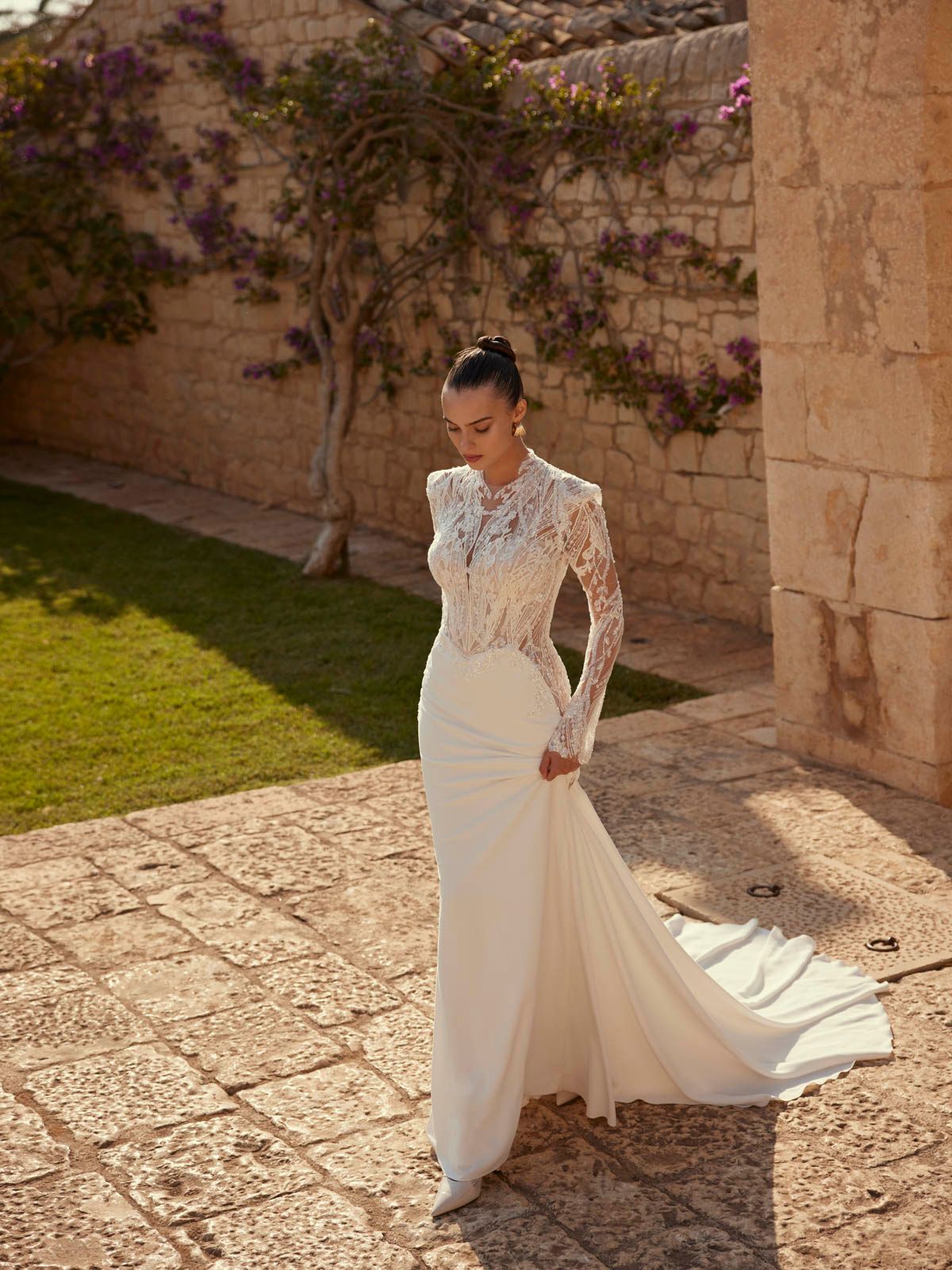 prova abito sposa Modeca Roma