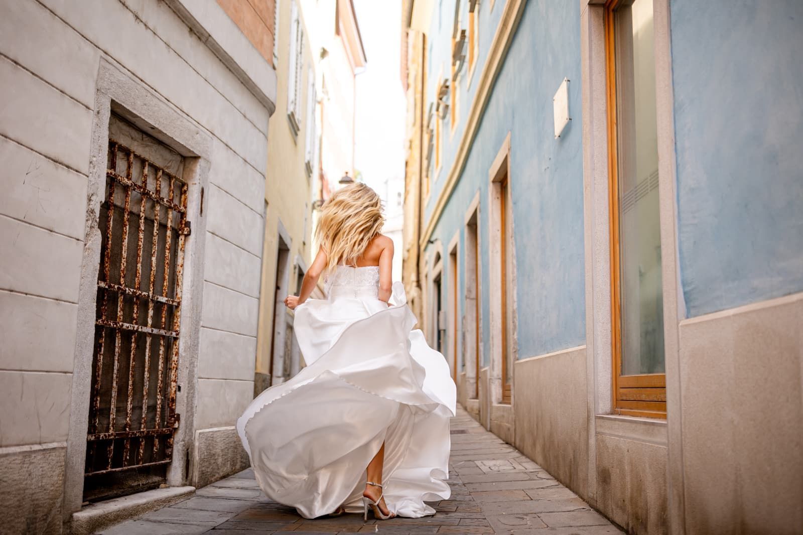 cambio d'abito da sposa Atelier Gioia Formia Riviera di Ulisse Latina