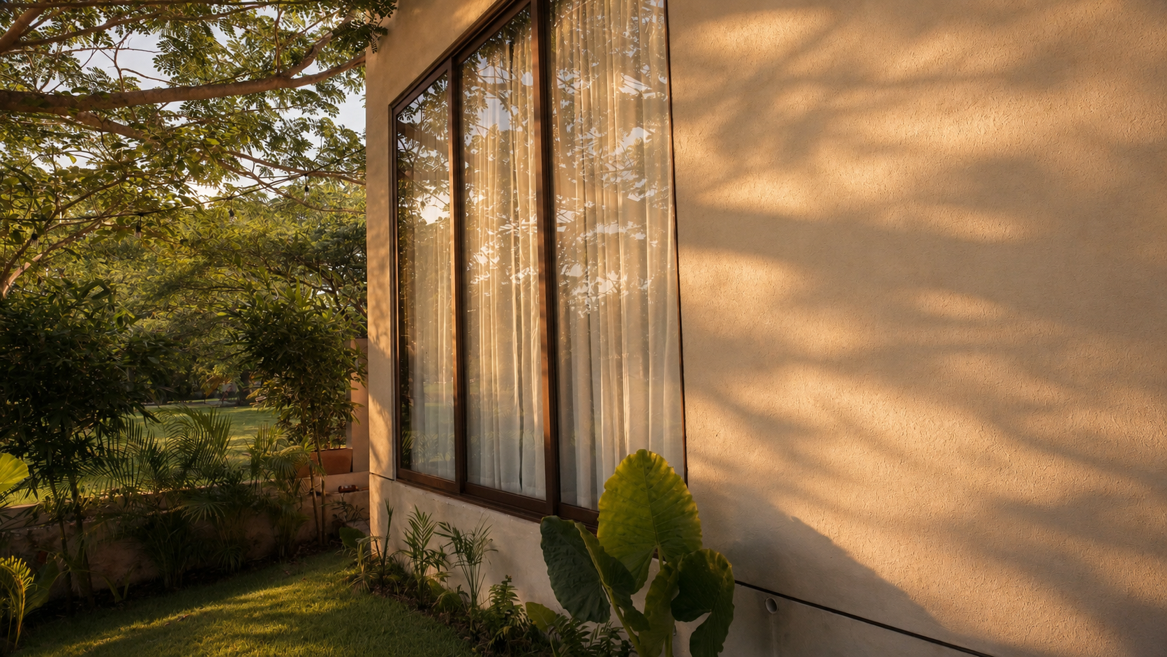 Materialidad, piedra, luz y sombra en arquitectura residencial