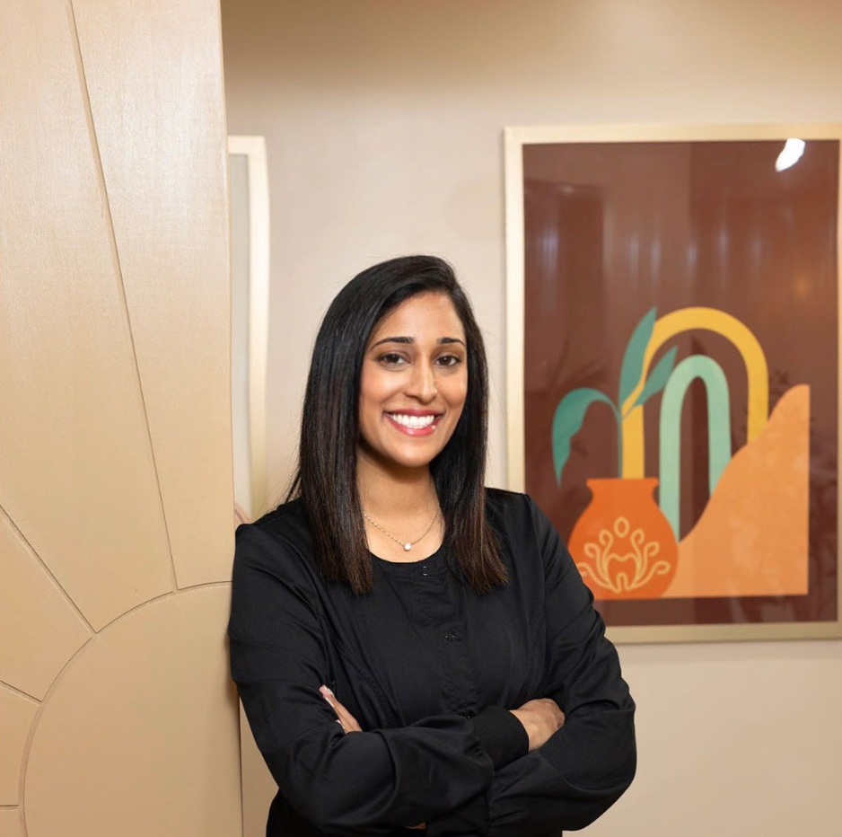 Dr Megha Patel at her dental practice in Temple Terrace