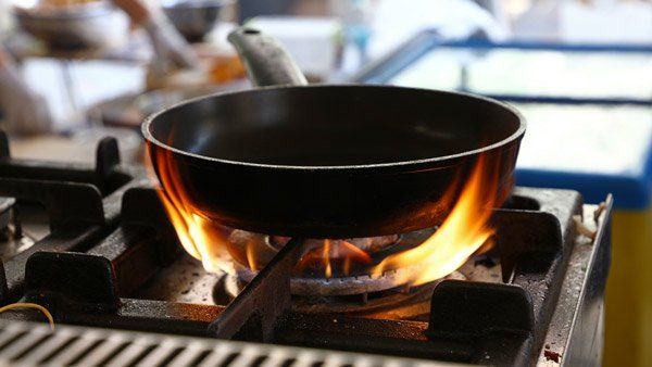 A stove in need of Bosch appliance maintenance in Sydney